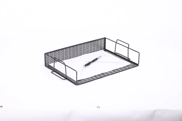 Metal Mesh Desk Document Tray