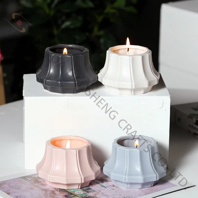 Ceramic candle
