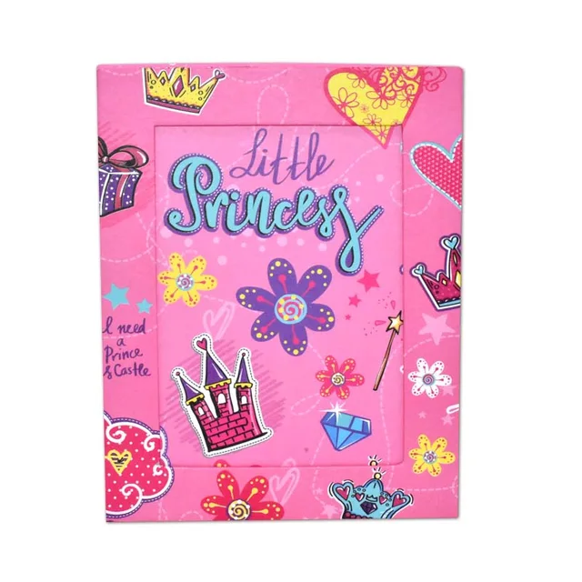 Diary with lock in photo frame box