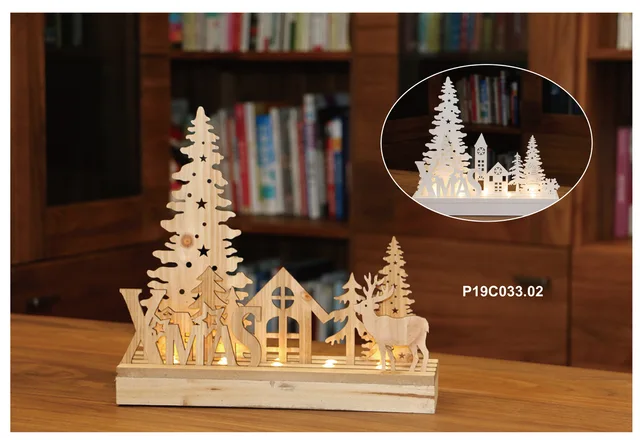 Christmas tabel decorative lights