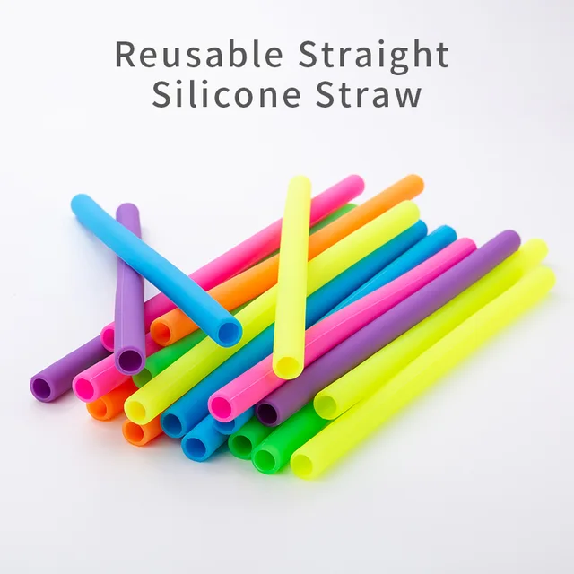 Silicone straw