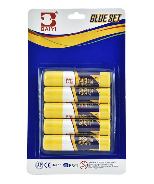 5pcs 9g Glue Stick blister card
