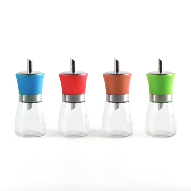 Glass sugar pot