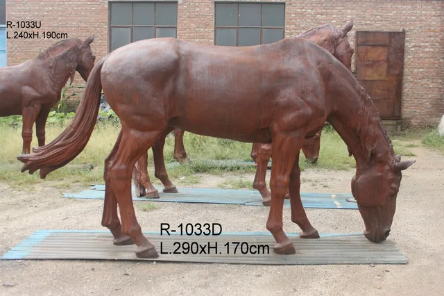 Cast iron horse