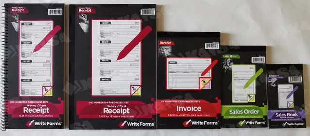 Receipt book