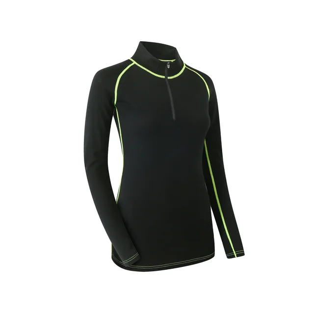 Lady half zip Top