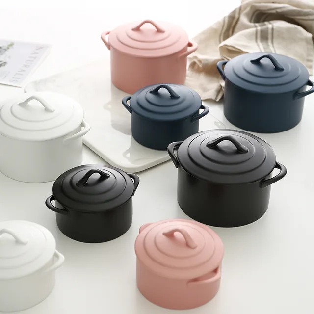 500ML bake bowl/ soup bowl with cover /250ML bake bowl/ soup bowl with cover