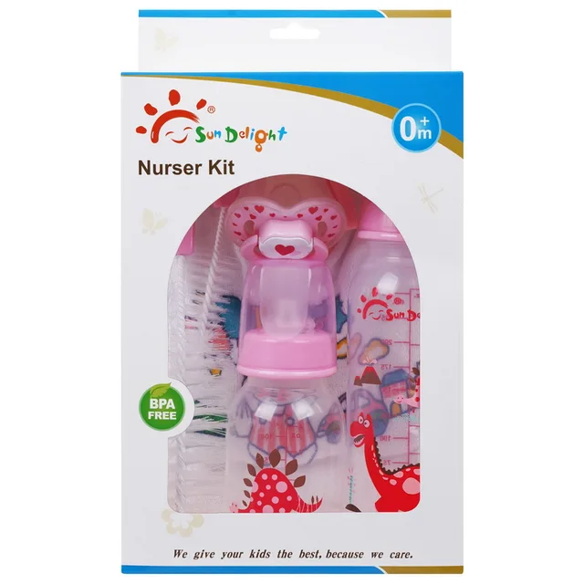 Feeding bottle set