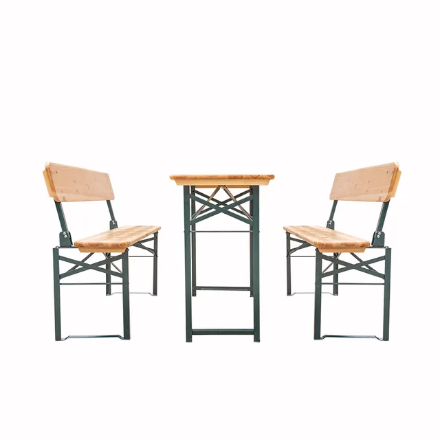 Beer Table Set with Backrest