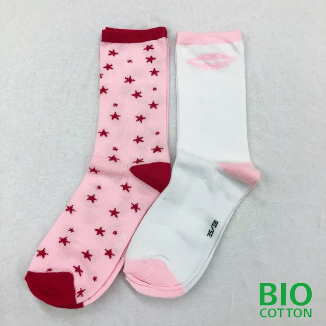 Children jacqurd socks with organic cotton from GOTS