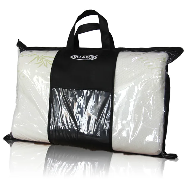 Zero pressure bamboo memory foam pillow ready to ship