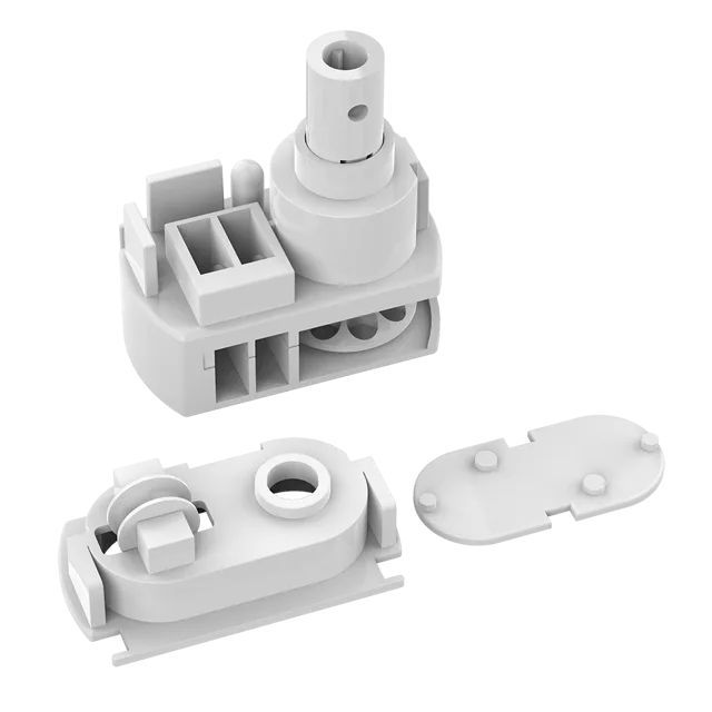 Control unit for 25mm low profile vertical blind, plastic drive