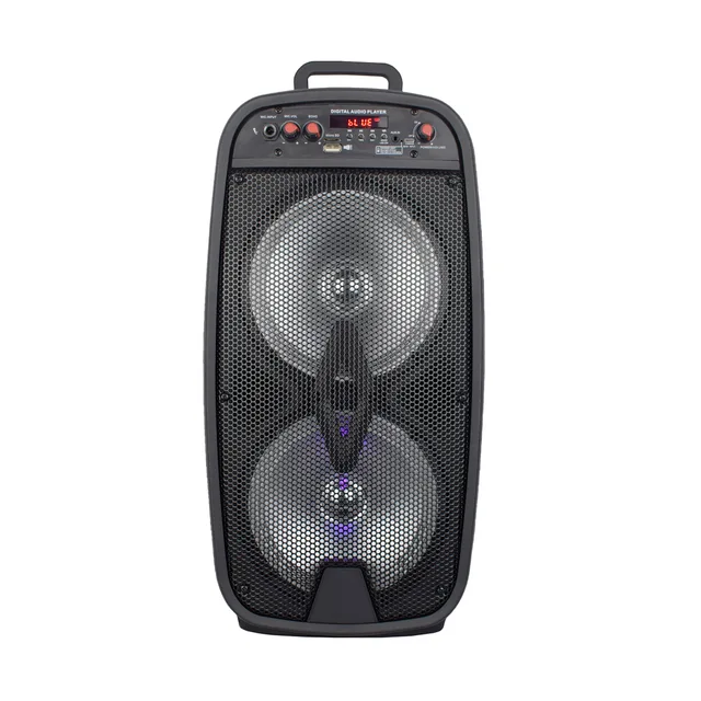 New double 6.5 inch cheap portable wireless bluetooth speaker