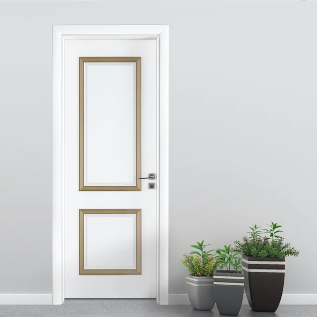 GOLDEA Wooden Door Interior Flush Door Bifolding Sliding Door Waterproof Firated Door Hotselling Kitchen Bathroom Laminated Glass Door Room Wardrobe Entrance Promotion Aluminum Door