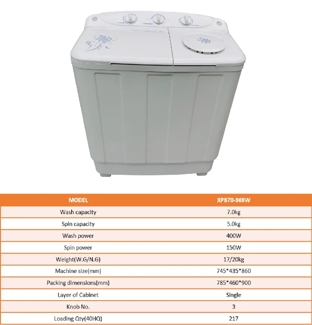 Twin-tub Semi-automatic Washer