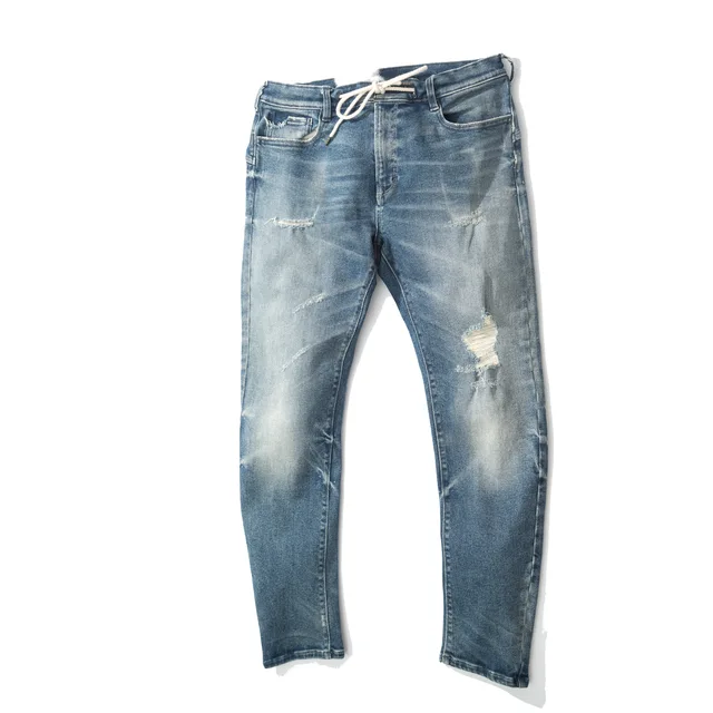 #Super Soft Elastic Denim Fabric With Slub