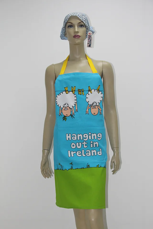Cartoon apron,cotton cartoon apron,cartoon