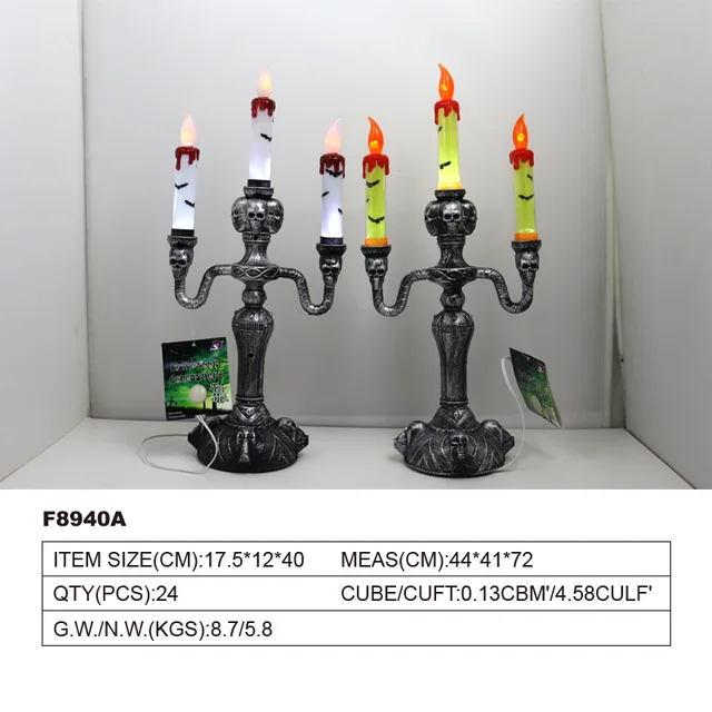 Halloween LED candleholder