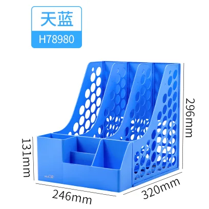 Huajie multifunctional assembled magazine shelf