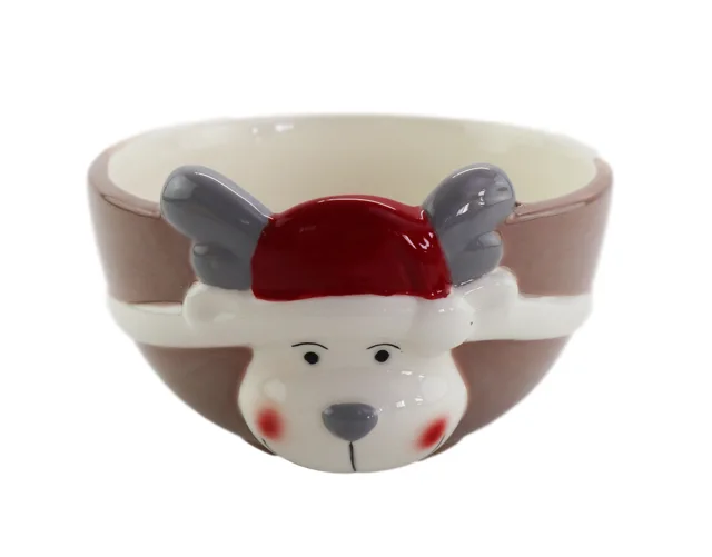 Ceramic Christmas rice bowl soup bowl noodle dish