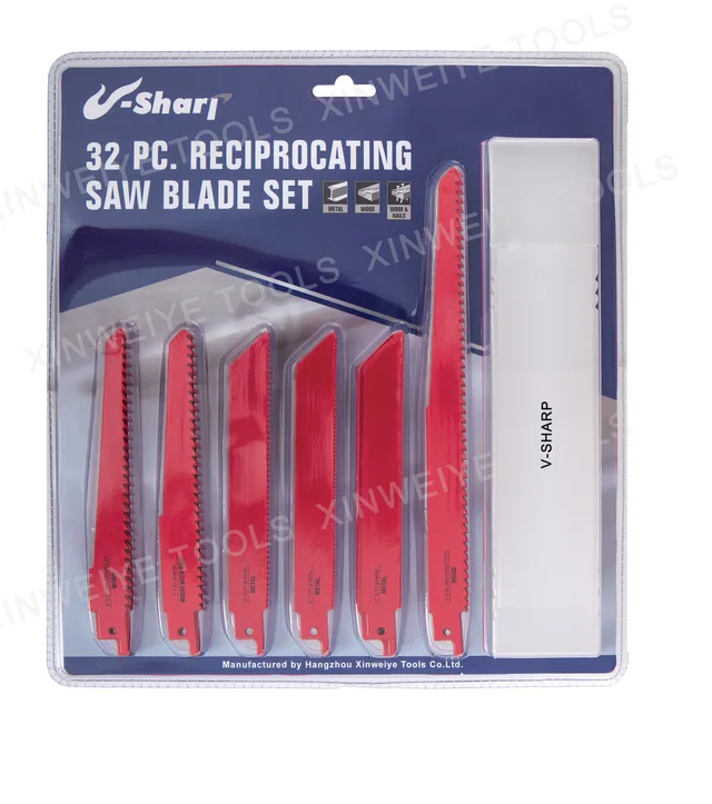 07K007 32pc Reciprocating Saw blades Set