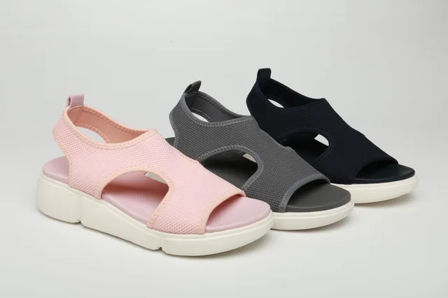 CAMIDYSS2021 women's sandal thick sole with lycra sport sandal