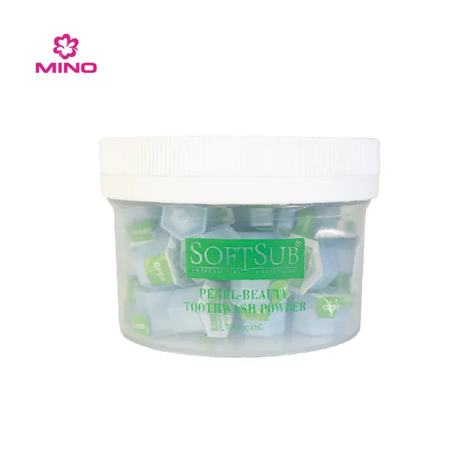 SOFTSUB Teeth Whitening Powder green