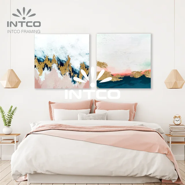 Canvas-White Abstract Painting