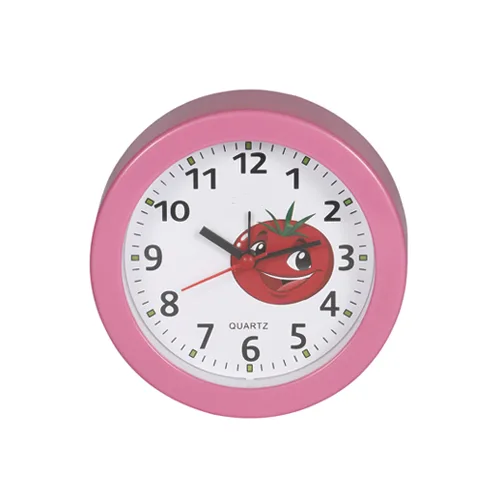 Table clock，alarm clock,small clock,popular clock,round clock，gift clock，cheaper,cute; child; mini;