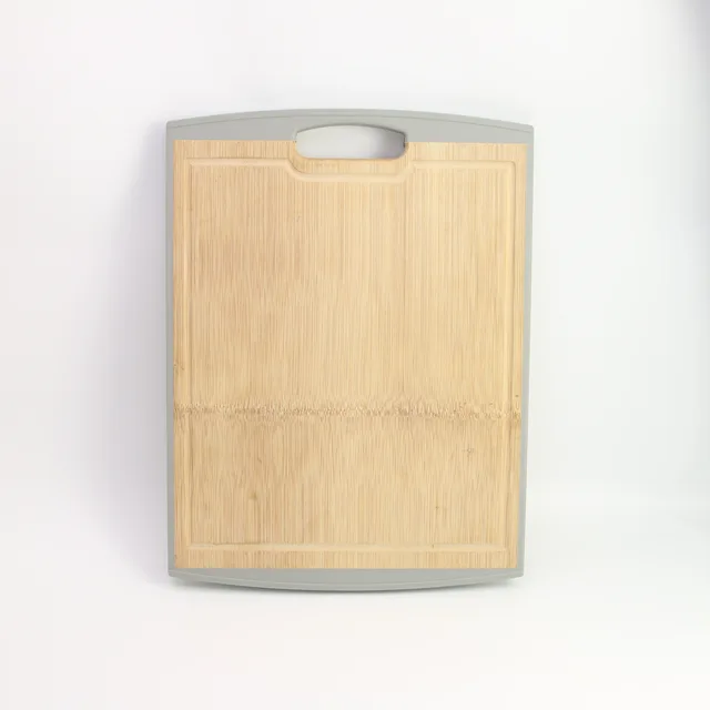 Kitchen Restaurant zabra bamboo bread cheese board with silicone