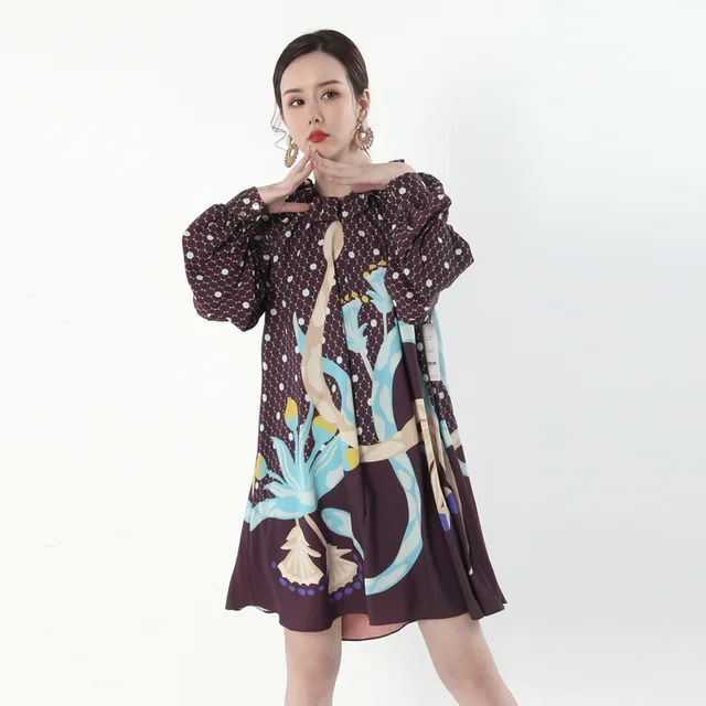 Ladies polyester dress