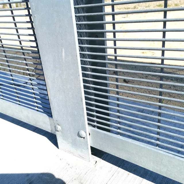 H Type post 358 security fence