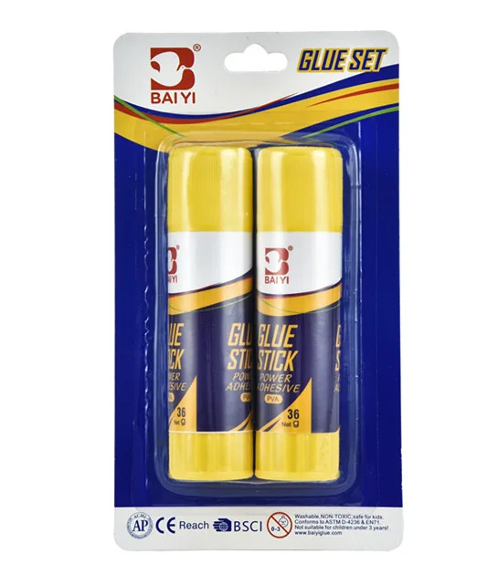 2pcs 36g Glue Stick blister set