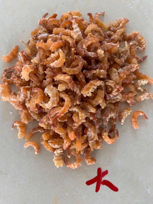 Big dried shrimp