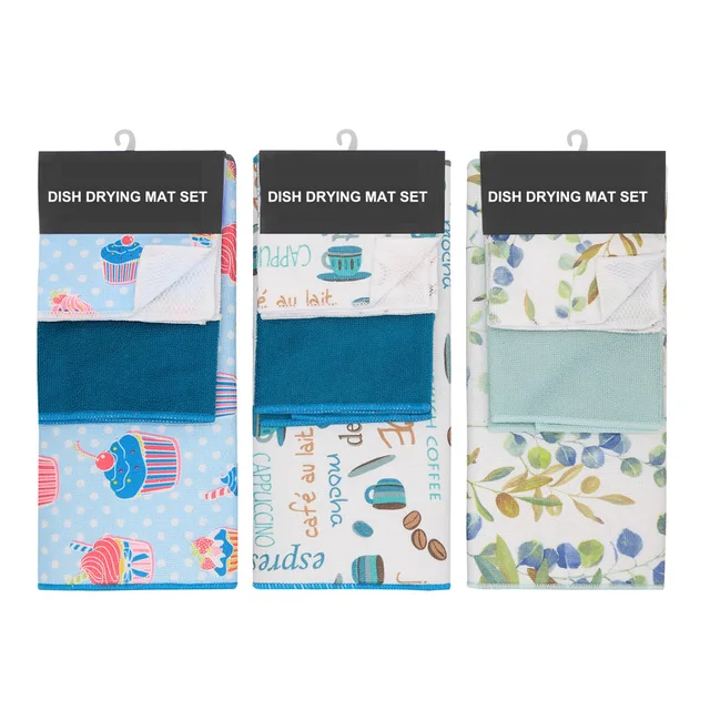 Microfiber Dish Drying Mat &towel&cloth