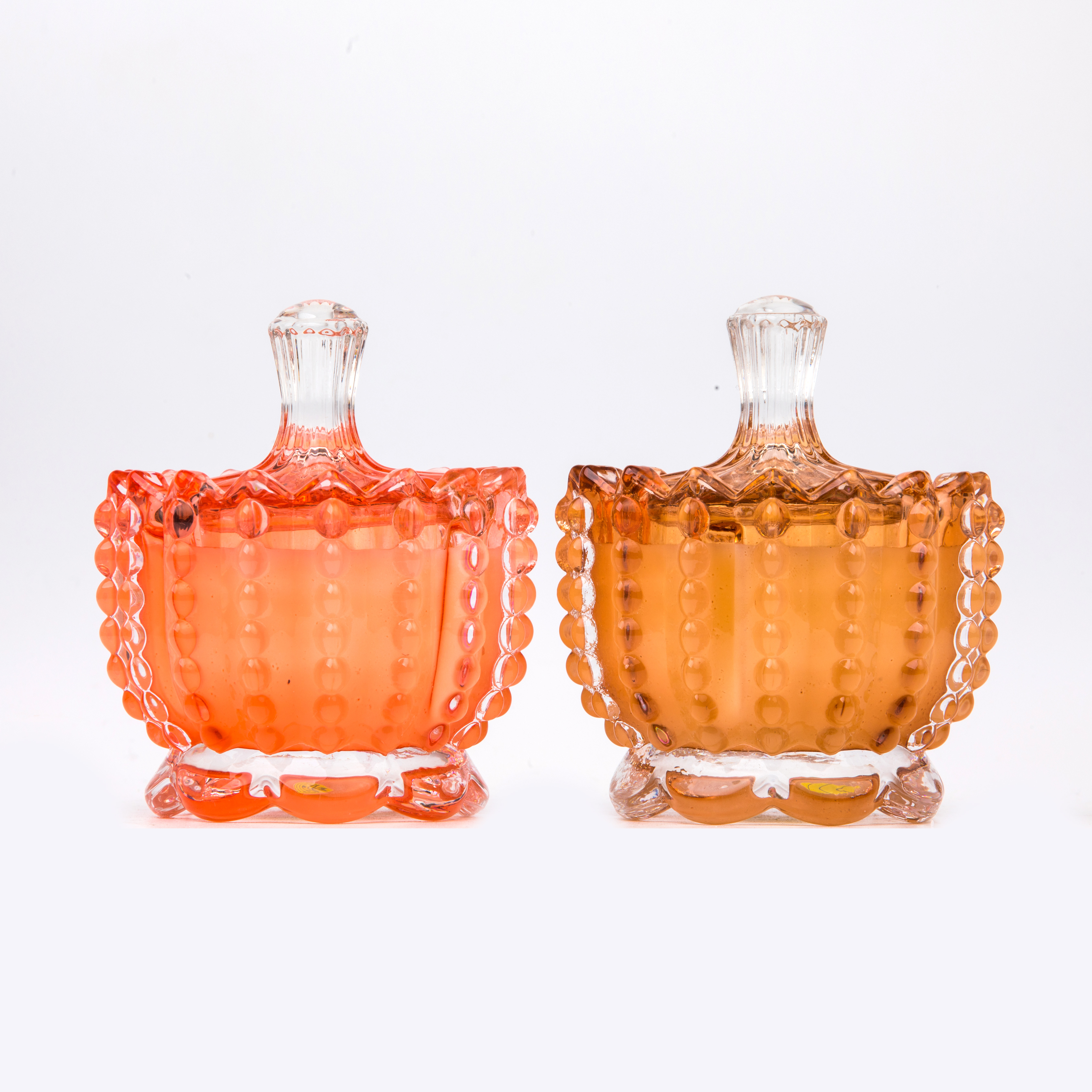 Glass jar candle