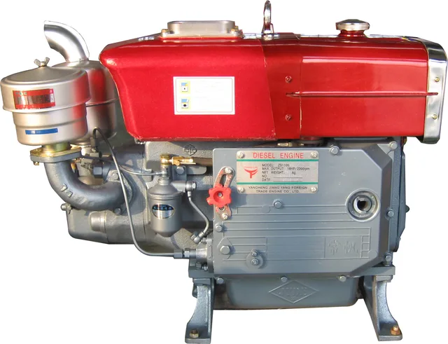 Mine diesel engine