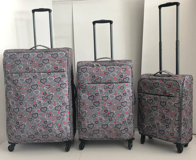 Light weight luggage set