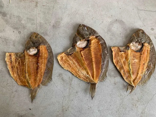 Big dried fish