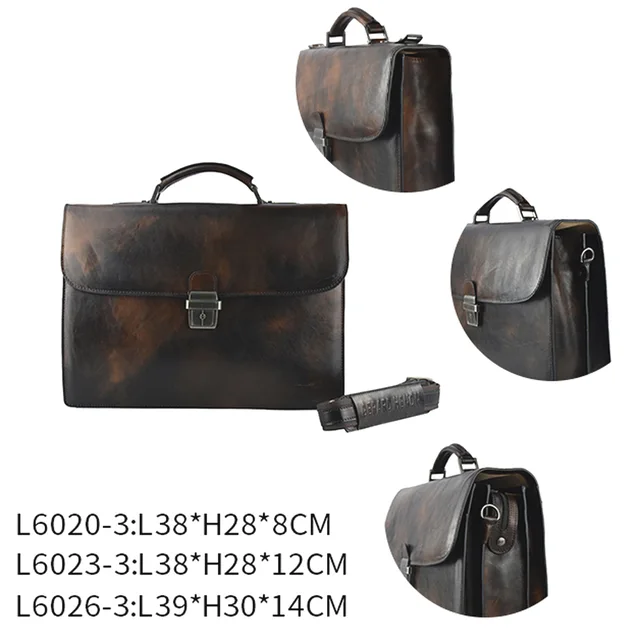 Leather briefcase