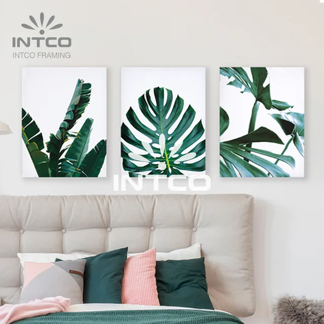 Framed Art Set-Tropical Leaf