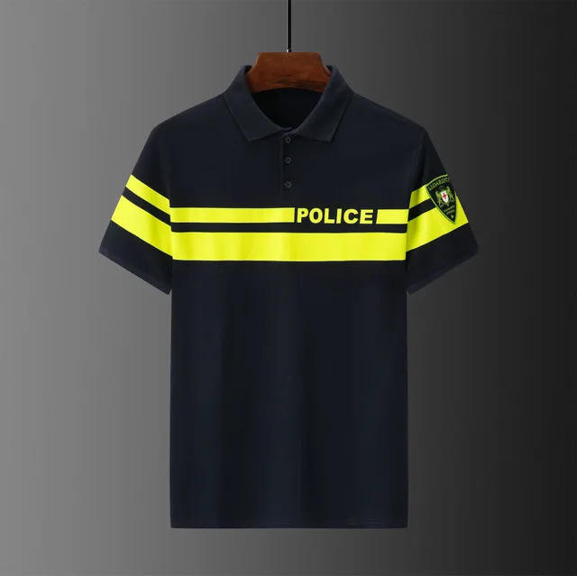 Men's short sleeve printing polo shirt