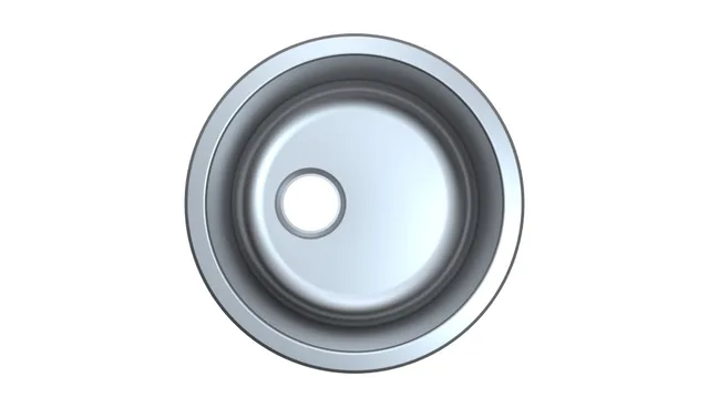 Stainless Steel Drop-in Round Sink