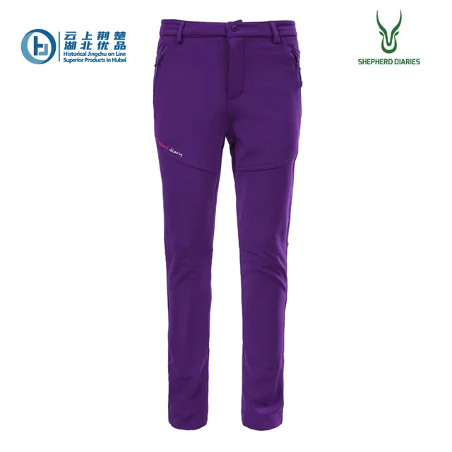 Women's winter outdoor climbing softshell long trousers