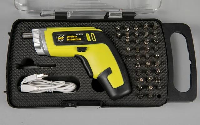 Cordless screwdriver