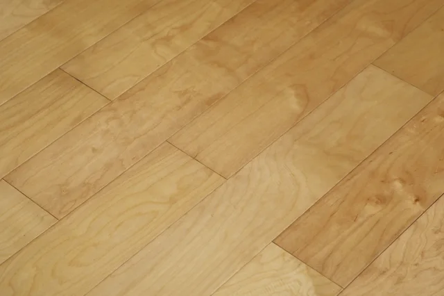 Engineered maple flooring