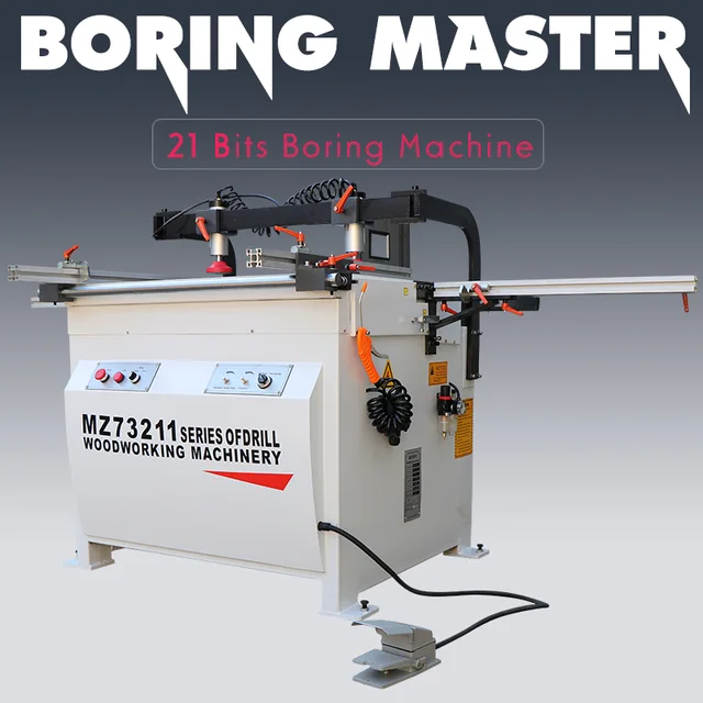 Woodworking boring machine
