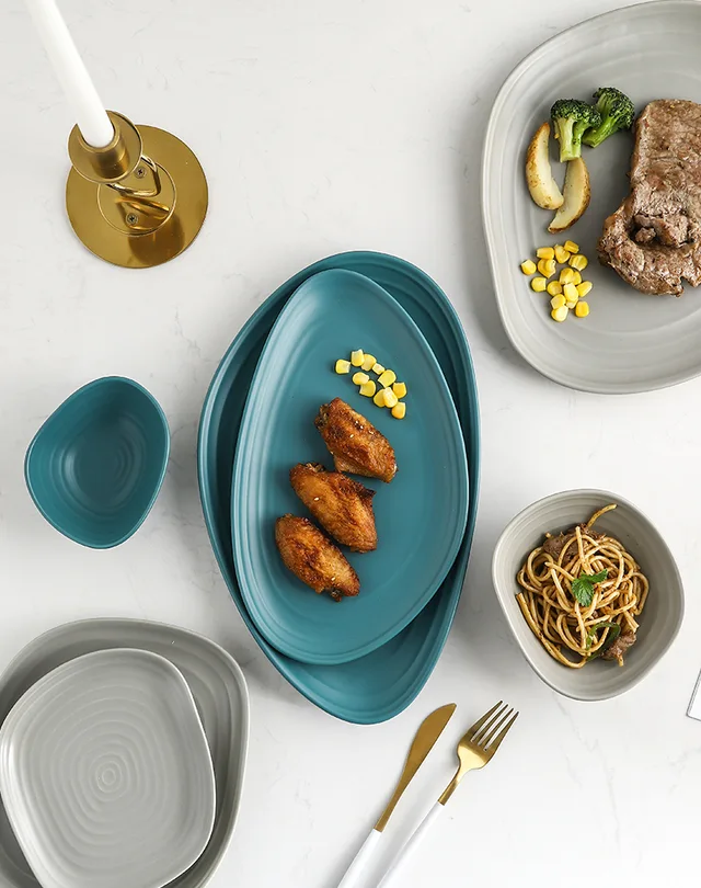 Irregular plate
