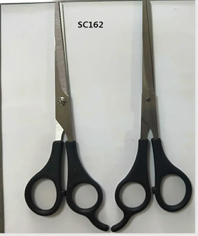 Wholesale Available Plastic handle Most Cheap Household Best Scissors Hair Professional Barber Scissors Hair Cut