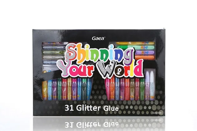 31color glitter glue set